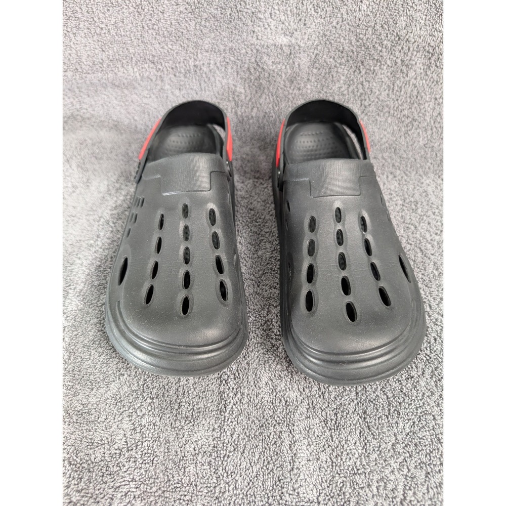 Smile Wakiog-Ptos-1982 ATV Clogs Black Red Mens Size 40-41 Streetwear Shoes